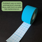 Кінезіо тейп стрічка для тейпування спини шиї тіла 3,8 см х 5 м Kinesio tape SP-Sport Блакитний (5503-3_8) - зображення 3