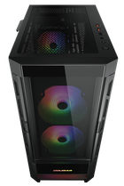 Корпус Cougar Duoface RGB Black (CGR-5ZD1B-RGB) - зображення 6