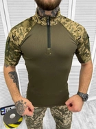 Убакс Тактическая рубашка с коротким рукавом мультикам темный M - изображение 1
