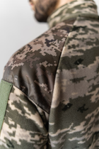 Куртка флисовая LOGOS с Soft Shell плечами и рукавами пиксель 3ХL - изображение 2