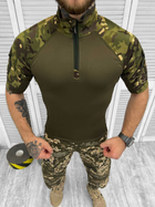 Убакс стрейч Тактична сорочка з коротким рукавом LOGOS мультикам 2ХL - зображення 1
