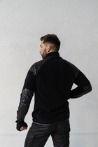 Куртка флисовая LOGOS с Soft Shell плечами и рукавами черный L - изображение 2