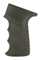 Пістолетна рукоятка DLG Tactical (DLG-098) для АК-47/74 (полімер) прогумована, олива - зображення 7