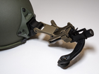Кріплення для ПНВ на шолом комплект NVG Rhino Mount + J-Arm PVS 14 Mil-Spec Coyote Tan - зображення 5