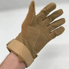 Тактические перчатки с закрытыми пальцами L, Песочный - изображение 4