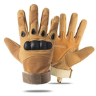 Тактические перчатки с закрытыми пальцами L, Песочный - изображение 5