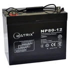 Свинцево-кислотна акумуляторна батарея Matrix 12V 80AH