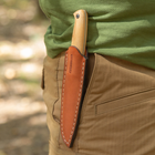 Компактный Туристический Нож из Углеродистой Стали с ножнами BS1FT CSH BPS Knives - Нож для рыбалки, охоты, походов, пикника - изображение 4