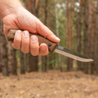 Туристический Нож из Углеродистой Стали с ножнами BS3 CSH BPS Knives - Нож для рыбалки, охоты, походов - изображение 6