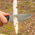Туристический Нож из Углеродистой Стали с ножнами SAVAGE CSH BPS Knives - Нож для рыбалки, охоты, походов - изображение 7