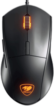 Mysz Cougar Minos XC USB z powierzchnią do gry Czarna (CGR-MINOS XC) - obraz 2