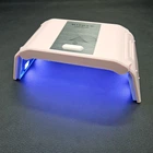UV/LED портативная лампа на аккумуляторе Blueque 3T на 36 Вт. цвет Розовый