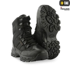 Берцы зимние мужские тактические непромокаемые ботинки M-tac Thinsulate Black размер 43 (28.5 см) высокие с утеплителем