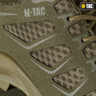 Мужские тактические кроссовки летние M-Tac размер 38 (25 см) Олива (Зелёный) (Iva Olive) - изображение 7