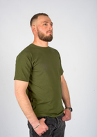 Тактична чоловіча футболка хакі ХL (56-58) - изображение 3