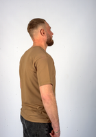 Тактична чоловіча футболка койот M (48-50) - зображення 4