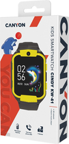 Дитячий смарт-годинник Canyon Cindy KW-41 Yellow/Black (CNE-KW41YB) - зображення 7