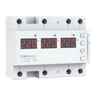 Реле напруги ZUBR 3ф D6-50 red