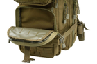 Рюкзак тактический 2E 25L Molle зеленый - изображение 6
