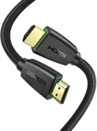 Кабель Ugreen HD118 HDMI High-End Cable Nylon Braid 3 м Black (UGR-40411)