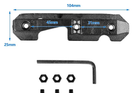 Бічна планка XD Precision Ластівчин хвіст для автомата Калашникова Сайга Тигр Вепр АК74 - зображення 8
