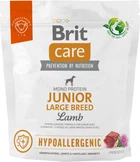 Сухой корм для щенков и молодых собак крупных пород Brit Care Junior Large Breed Lamb & Rice