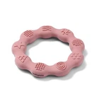 Прорезыватель для зубов силиконовый BabyOno Кольцо розовое