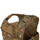 Военный жилет плитоноска для бронепластин с боковыми карманами для плит 300х250мм Мультикам - изображение 4