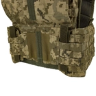 Військовий жилет плитоноска для бронепластин з боковими кишенями для плит 300х250 Піксель - зображення 4