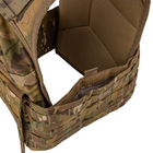 Военный жилет плитоноска для бронепластин с боковыми карманами для плит 300х250мм Мультикам - изображение 7