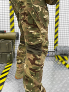 Тактичний осінній військовий комплект First ( Фліска + Штани ), Камуфляж: Мультикам, Розмір: XL - зображення 5