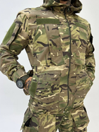 Тактический осенний военный комплект First ( Куртка + Штаны ), Камуфляж: Мультикам, Размер: XXL - изображение 3