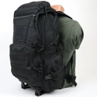 Рюкзак тактический штурмовой 45 л Oxford 1000D Черный - изображение 3