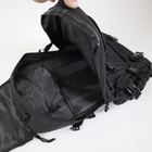 Рюкзак тактический штурмовой 45 л Oxford 1000D Черный - изображение 10