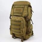 Рюкзак тактический штурмовой 45 л Oxford 1000D Койот - изображение 5