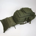 Рюкзак тактический штурмовой 45 л Oxford 1000D Олива - изображение 10