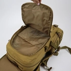 Рюкзак тактический штурмовой 45 л Oxford 1000D Койот - изображение 12