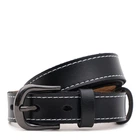 Жіночий ремінь шкіряний Borsa Leather CV1ZK-007bl-black