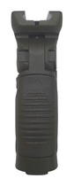 Передня рукоятка DLG Tactical (DLG-048) складна на Picatinny (полімер) олива - зображення 6