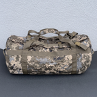 Тактическая сумка-баул 65 л Пиксель Поликордура MELGO - изображение 5