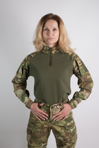 Убакс женский мультикам рубашка тактическая с длинным рукавом размер 56 - изображение 3