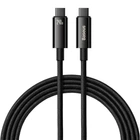 Кабель Baseus CAWJ040101 Type-C to Type-C Tungsten Gold Fast Charging Data Cable |200см, 240W| black