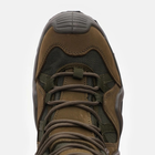Мужские кожаные Ботинки Scooter со вставками Cordura / Летние Берцы на стойкой подошве коричневые размер 43 - изображение 5