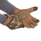 Рукавички тактичні із закритими пальцями Military Rangers BC-8816 розмір: L Колір: Камуфляж Multicam - зображення 3