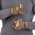 Перчатки тактические с закрытыми пальцами Military Rangers BC-8816 размер: L Цвет: Камуфляж Multicam - изображение 4