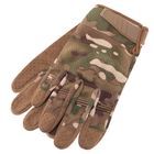 Рукавички тактичні із закритими пальцями Military Rangers BC-8816 розмір: XL Колір: Камуфляж Multicam - зображення 5