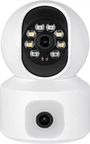 Беспроводная поворотная камера два объектива Green Vision GV-186-GM-DIG40-10 PTZ 2MP + 2MP (LP21379)