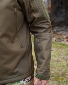 Куртка тактична PROF 4.5.0 SOFT SHELL S ОЛИВА - изображение 4