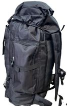 Рюкзак тактический баул 75 л (чёрный) - изображение 4
