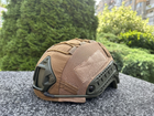 Кавер на шлем FAST M-Win XL койот - изображение 4
